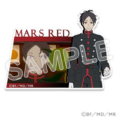 MARS RED ステッカー