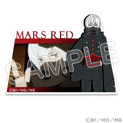 MARS RED ステッカー
